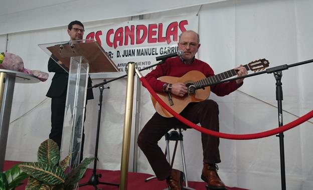 El abuelo de Yeray recauda 250 euros en el Festival del Botillo de Torre para luchar contra el cáncer infantil