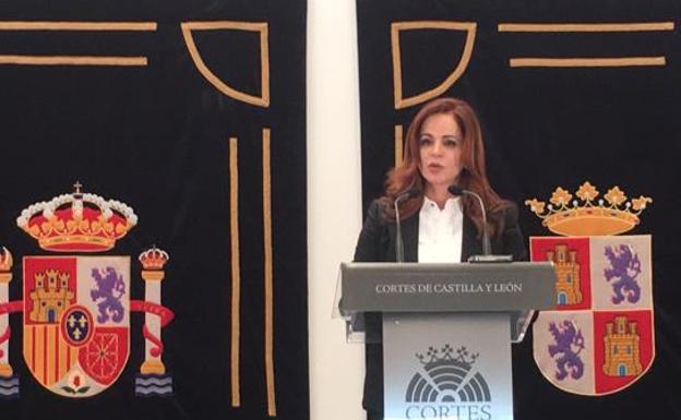 Clemente dimite como presidenta de las Cortes, como procuradora y se da de baja del PP acusando a Mañueco de no tener liderazgo