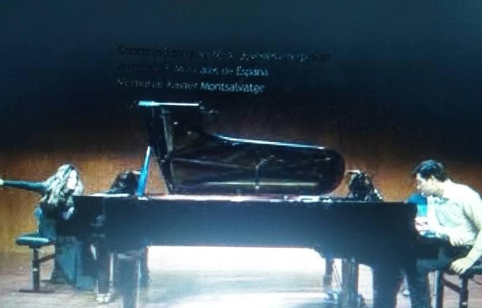 Concierto de piano a cuatro manos