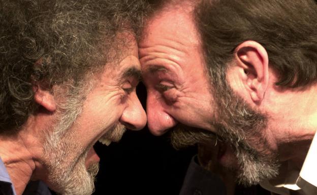 Los televisivos José Antonio Lobato y Manuel Pizarro dan vida en Villafranca del Bierzo a la obra del argentino Mauricio Kartún