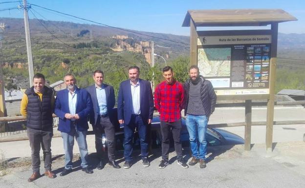 La Federación de Deportes de Montaña de Castilla y León homologa la ruta de las Barrancas de Santalla