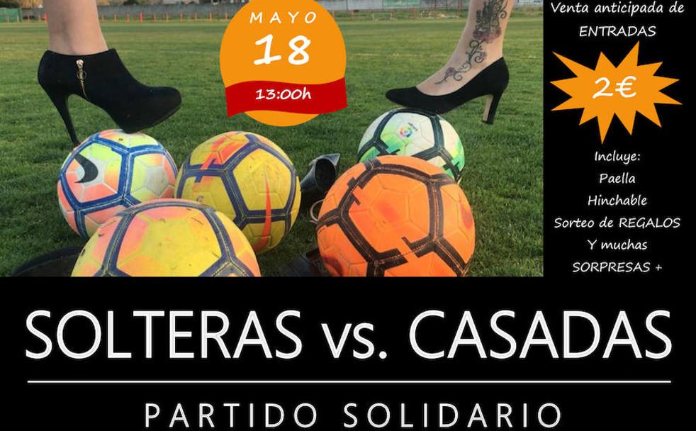 Solteras contra casadas con fin solidario en Camponaraya