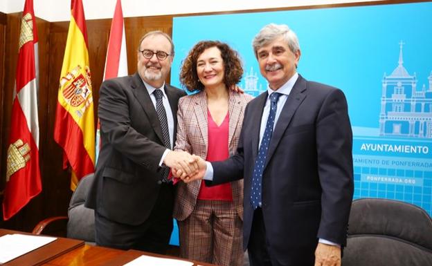 Junta, ULE y Ayuntamiento reformarán la Escuela Hogar de Ponferrada para crear una residencia universitaria de entre 65 y 120 plazas