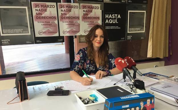 La candidata de Podemos en Ponferrada responderá este miércoles a las preguntas ciudadanas en Facebook Live