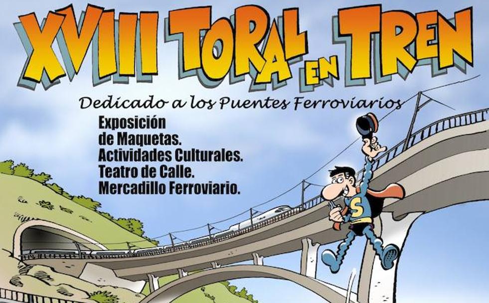 Toral en Tren viaja a A Rúa