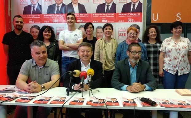 USE Bierzo presenta una candidatura en Toreno «fuerte, joven y decidida» para que el municipio «salga adelante»