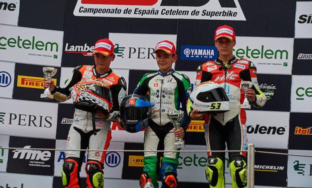 Héctor Yebra vuelve a hacer podio y consolida la tercera posición en el Campeonato de España de Superbikes