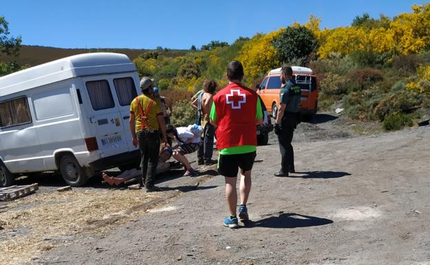 Localizan semidesnudo y deshidratado a un hombre desaparecida en Matavenero