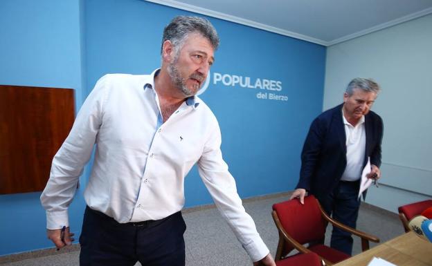 El PP zanja con un «no toca» la renovación de Ponferrada, pero señala a Morala como «presente y futuro» del partido