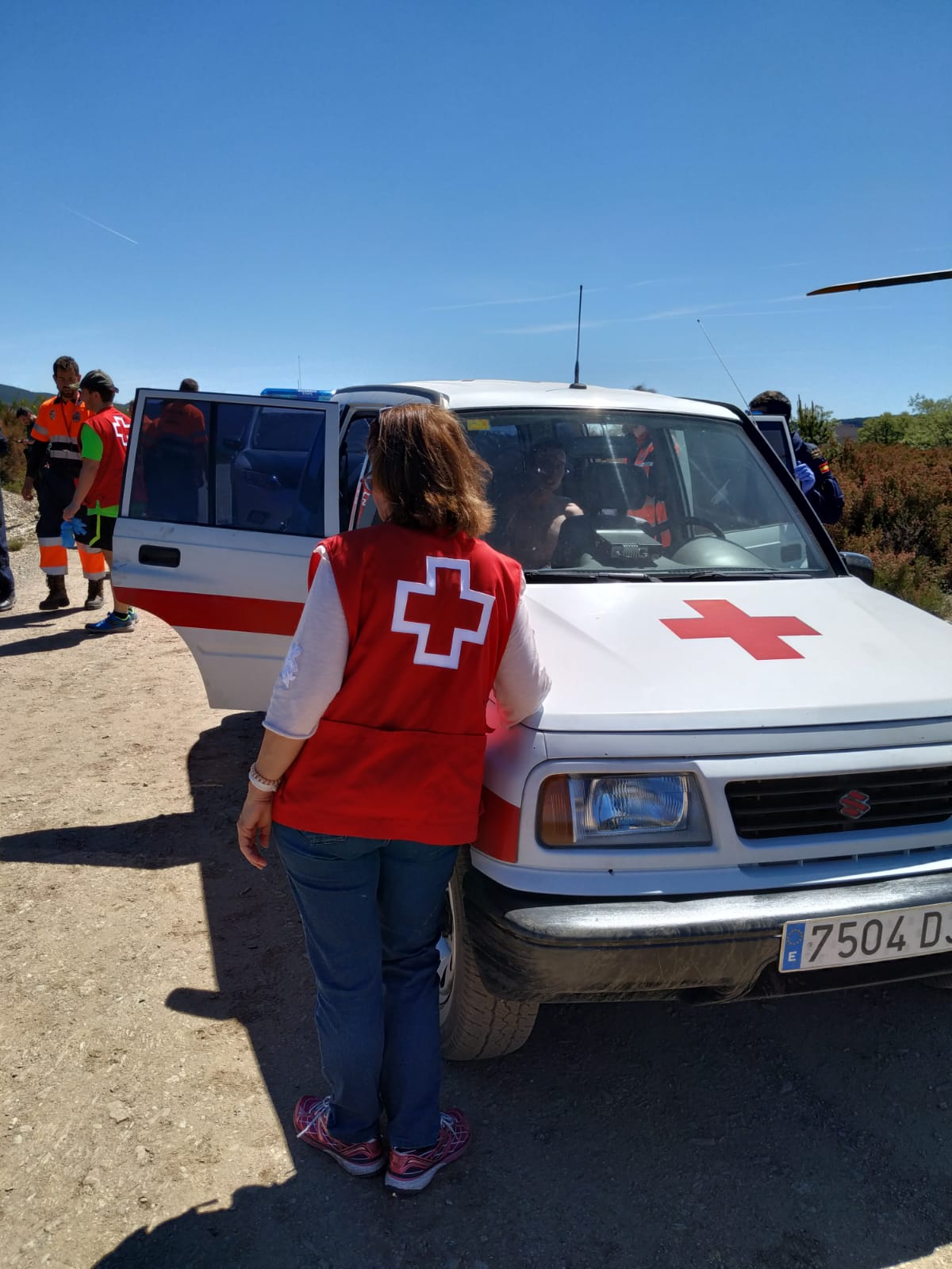 Localizan a una persona desaparecida en Matavenero