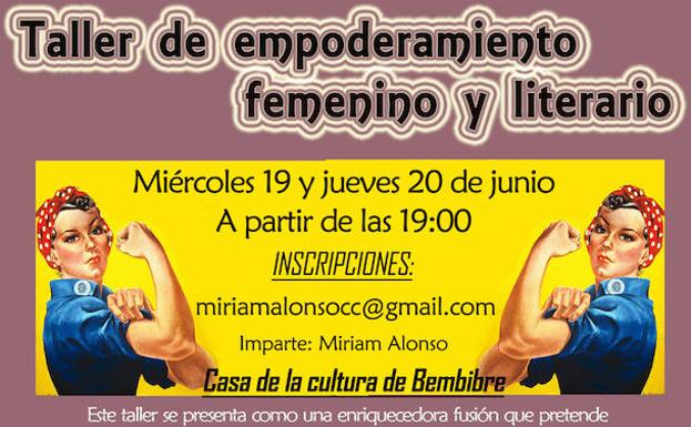 Taller de empoderamiento femenino y la creación de un graffiti en Bembibre para luchar contra la violencia de género