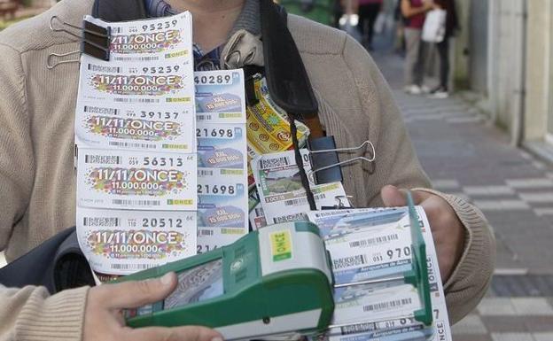 La Once reparte un premio de más de 2.500 euros en Ponferrada con un boleto del 7/39