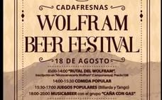 Cadafresnas celebra el domingo la segunda edición del 'Wolfram Beer Festival'
