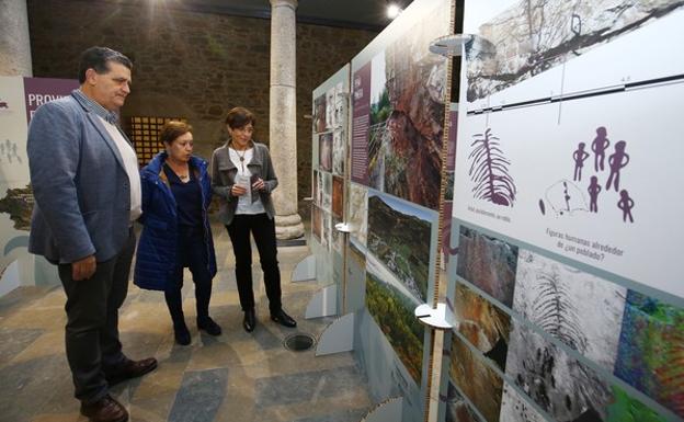 El Museo del Bierzo muestra el arte rupestre del occidente de la Comunidad en la exposición 'Lienzos de piedra'