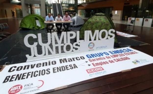 CCOO no suscribe el acuerdo de convenio alcanzado entre Endesa y UGT