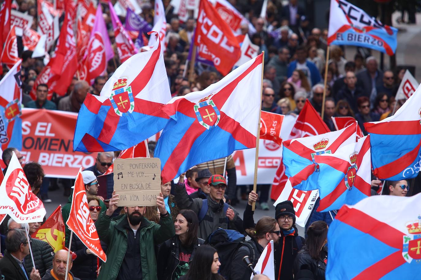 Un Bierzo unido clama por su futuro