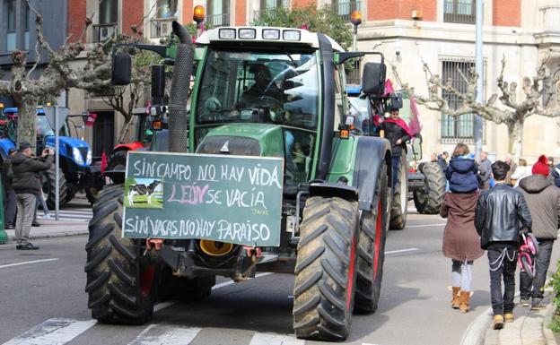 Todas las organizaciones agrarias se unen a la 'tractorada' convocada en Ponferrada para el 2 de marzo