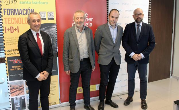 Endesa, Ciuden y Fundación Santa Bárbara formarán a 360 trabajadores del Bierzo en tareas relacionadas con la transición ecológica