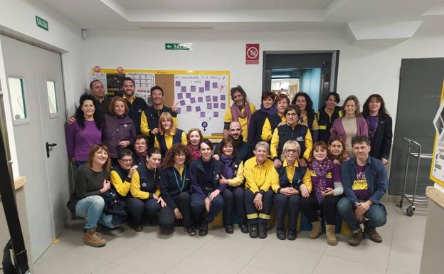 Los carteros de Ponferrada celebran el Día Internacional de la Mujer