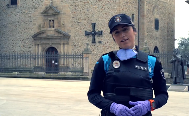 La Policía Local valora la «responsabilidad» de Ponferrada y le anima a seguir adelante: «Lo estáis haciendo fenómenal. Ánimo»