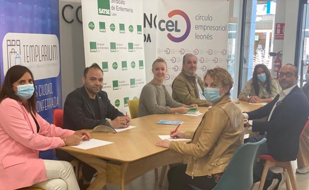 CEL, Templarium y Satse renuevan su convenio de colaboración