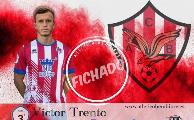 Victor Trento, talento francés para la medular del Atlético Bembibre