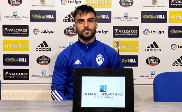 Pablo Valcarce vuelve como cedido a la Deportiva