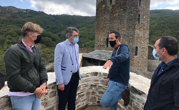 La Junta inicia nuevas obras de protección de la torre del castillo de Balboa con una inversión de 50.000 euros