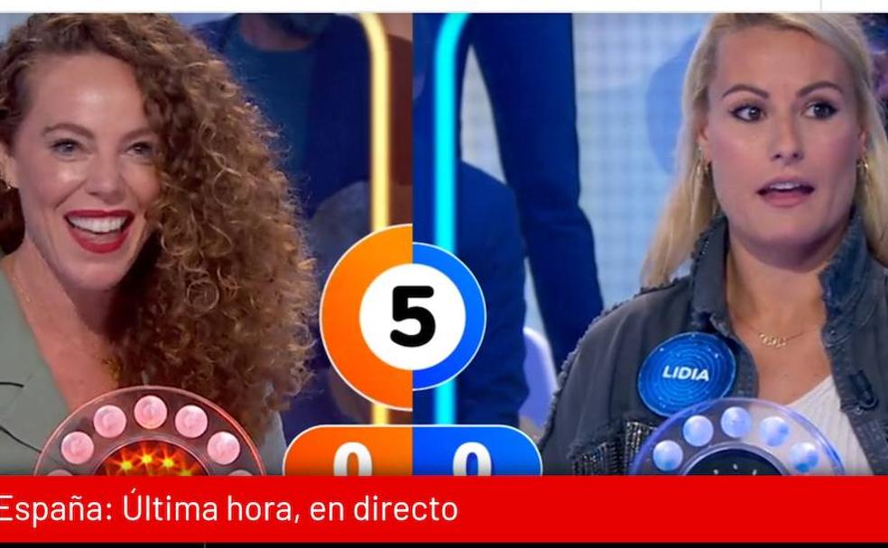 Lydia Valentín se marca un 'Rosco'