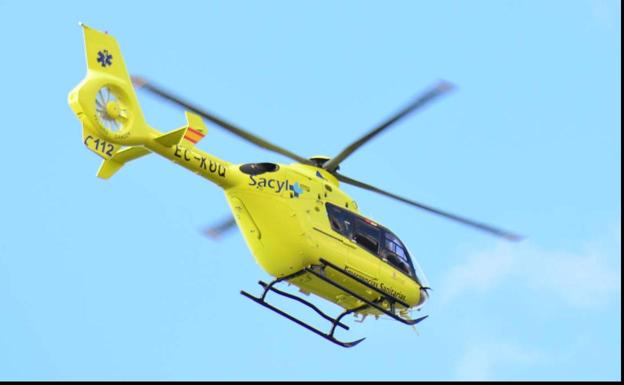 Herida una ciclista de 52 años tras sufrir una caída en un camino en Fresnedo