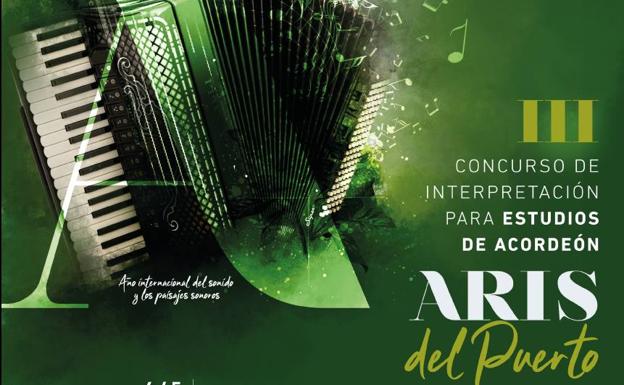 El concurso de acordeón Aris del Puerto repartirá 1.100 euros en premios