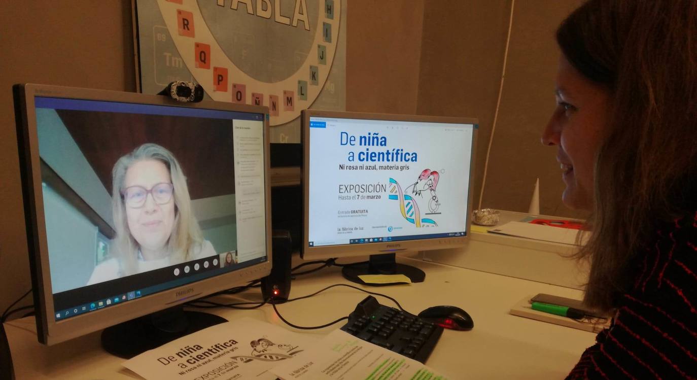 'De niña a científica'