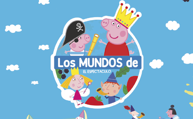 'Los mundos de Peppa Pig y Ben&Holly' desembarcan este sábado en el Auditorio Municipal de Ponferrada