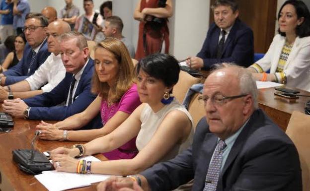 El pleno del Consejo se convierte en un homenaje a Rafael Insunza