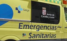 Dos heridos en una colisión en Folgoso de la Ribera con un camión y dos turismos implicados