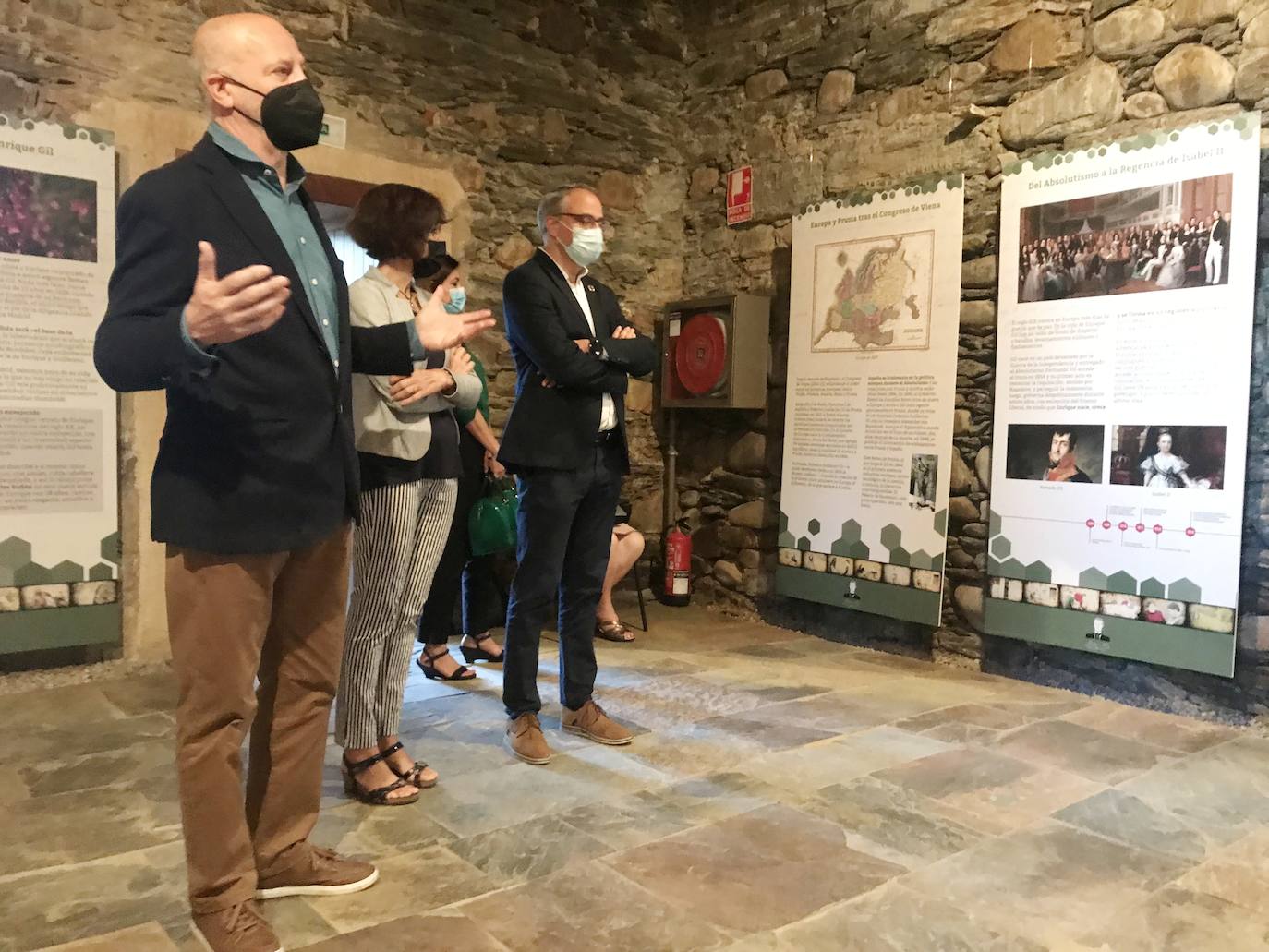 Exposición permanente sobre Enrique Gil en el Castillo de los Templarios