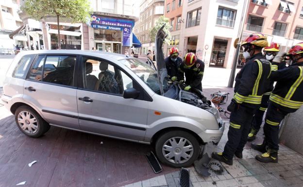 «Fue un susto horrible, un ruido tan brutal que pensamos que se había caído un edificio»