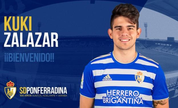 Kuki Zalazar se une a la SD Ponferradina