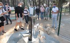 Ponferrada inaugura la nueva área canina del parque del Temple tras una inversión de 20.000 euros