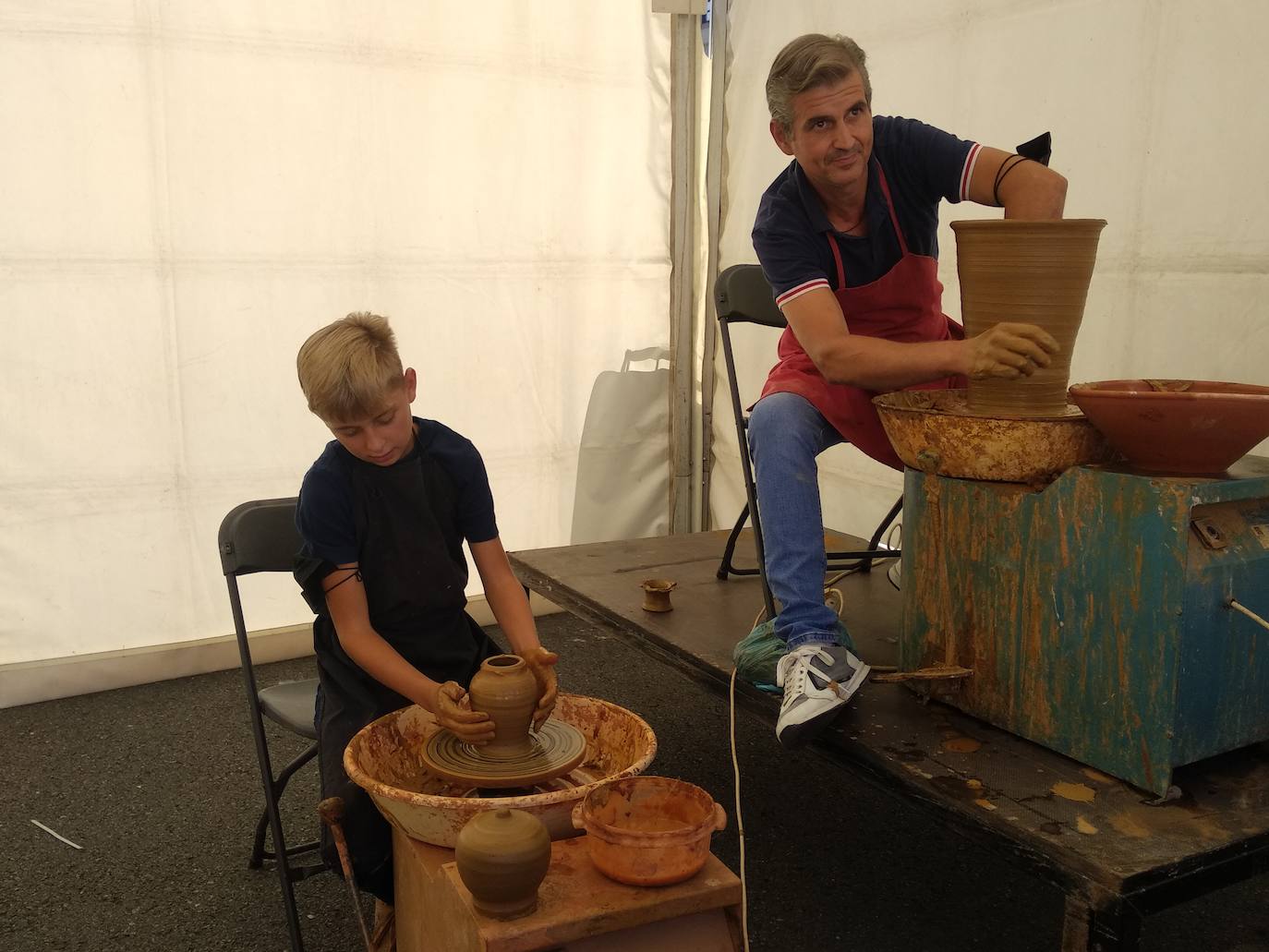 Inauguración de la XL Feria de Cerámica de Ponferrada