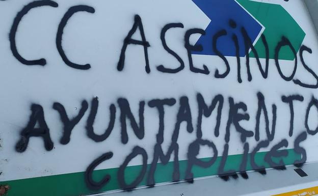 CGT alerta de que el Ayuntamiento pretende reparar el camión de basura en el que murió un operario en enero en un accidente en la carretera de Peñalba