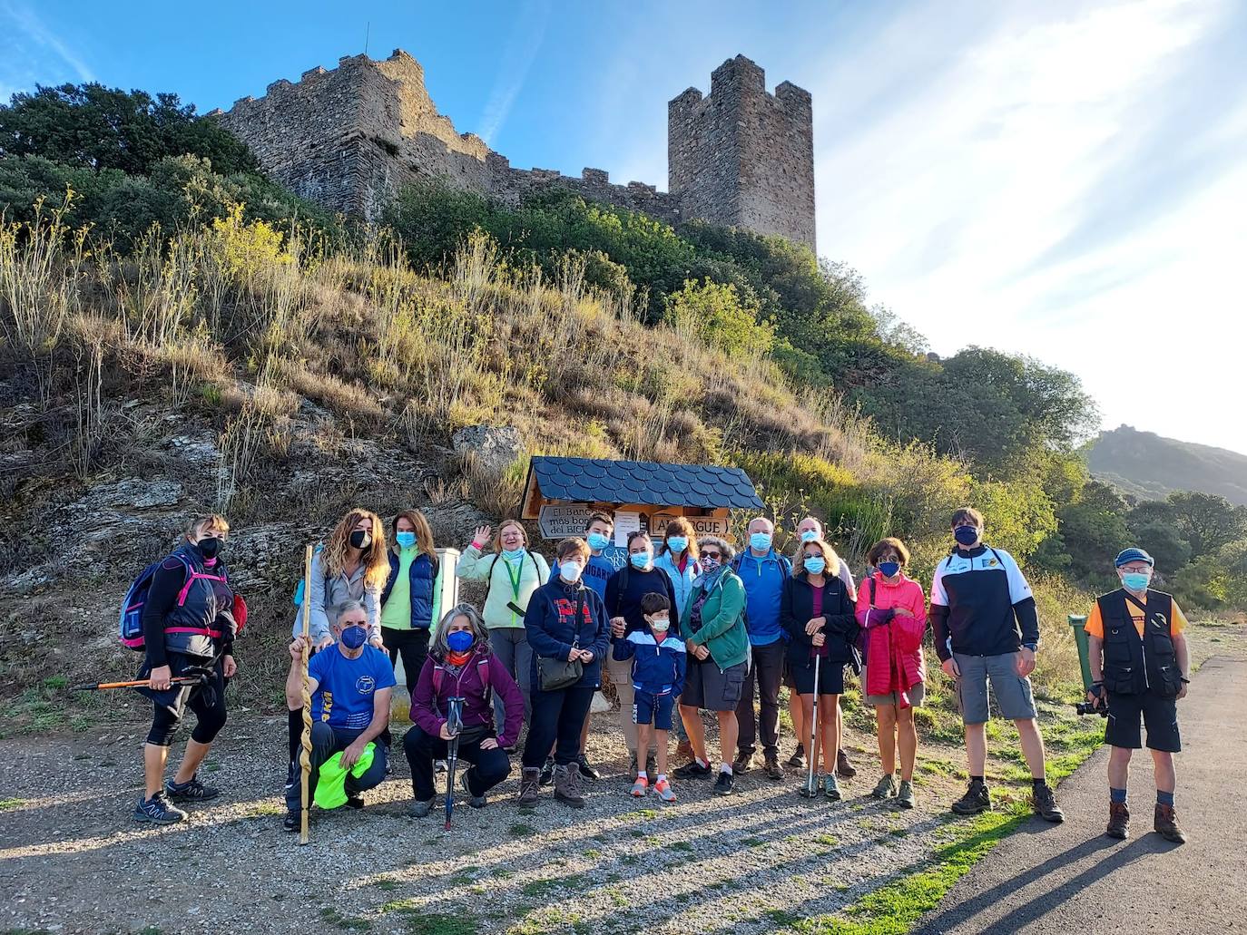 Primera marcha promocional del Camino de Invierno en El Bierzo