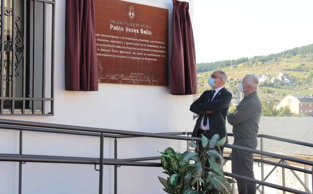 Ponferrada rinde un homenaje «más que merecido» al que fuera director de la Escuela Taller