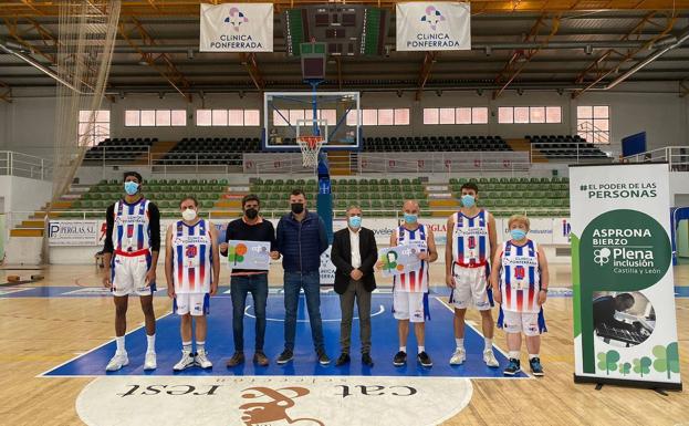 Asprona Bierzo y el CB Ciudad de Ponferrada potencian la inclusión a través del deporte