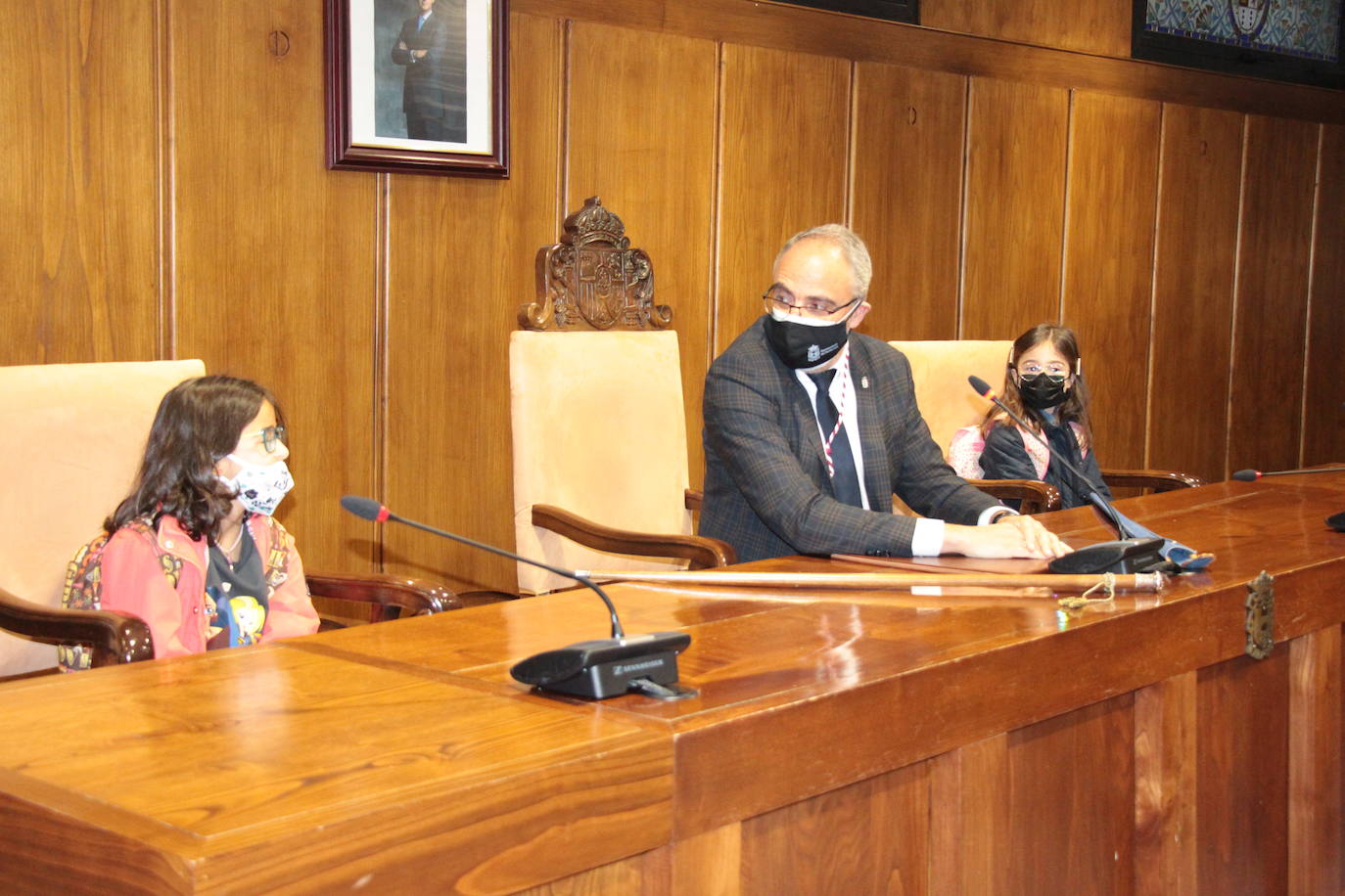 El Ayuntamiento de Ponferrada recupera las visitas de escolares con alumnos del colegio de Compostilla