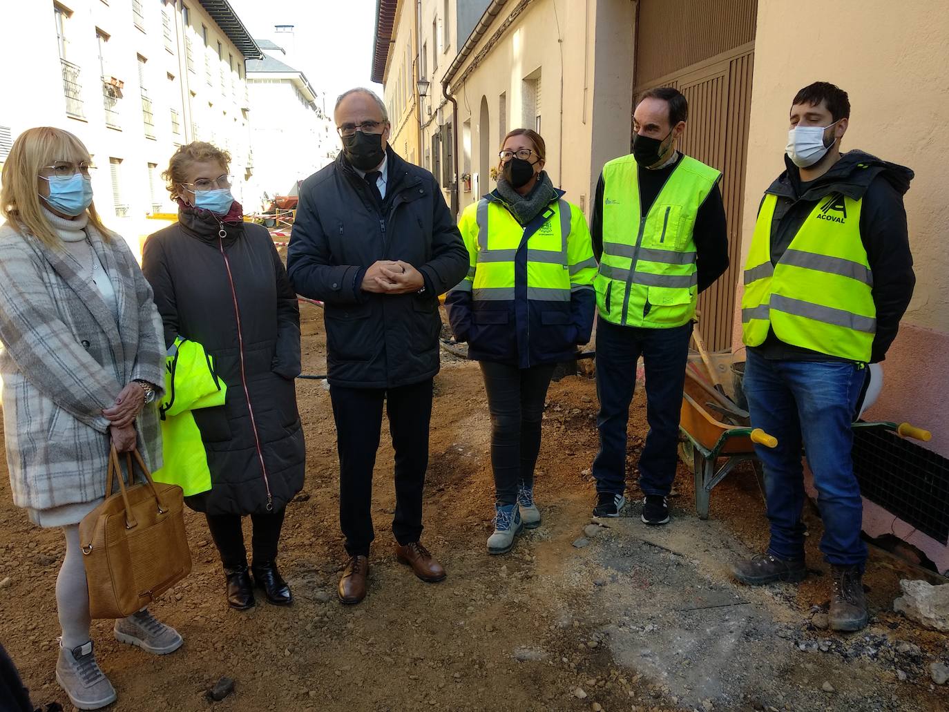Ponferrada pone en valor la calle Estafeta del Casco Antiguo con una inversión de 160.000 euros