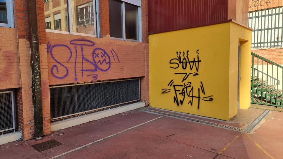 Desperfectos en el colegio Navaliegos