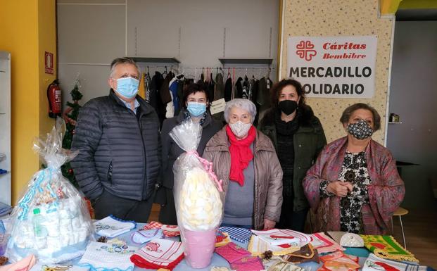 Cáritas celebra hasta el 8 de enero su mercadillo solidario navideño en Bembibre