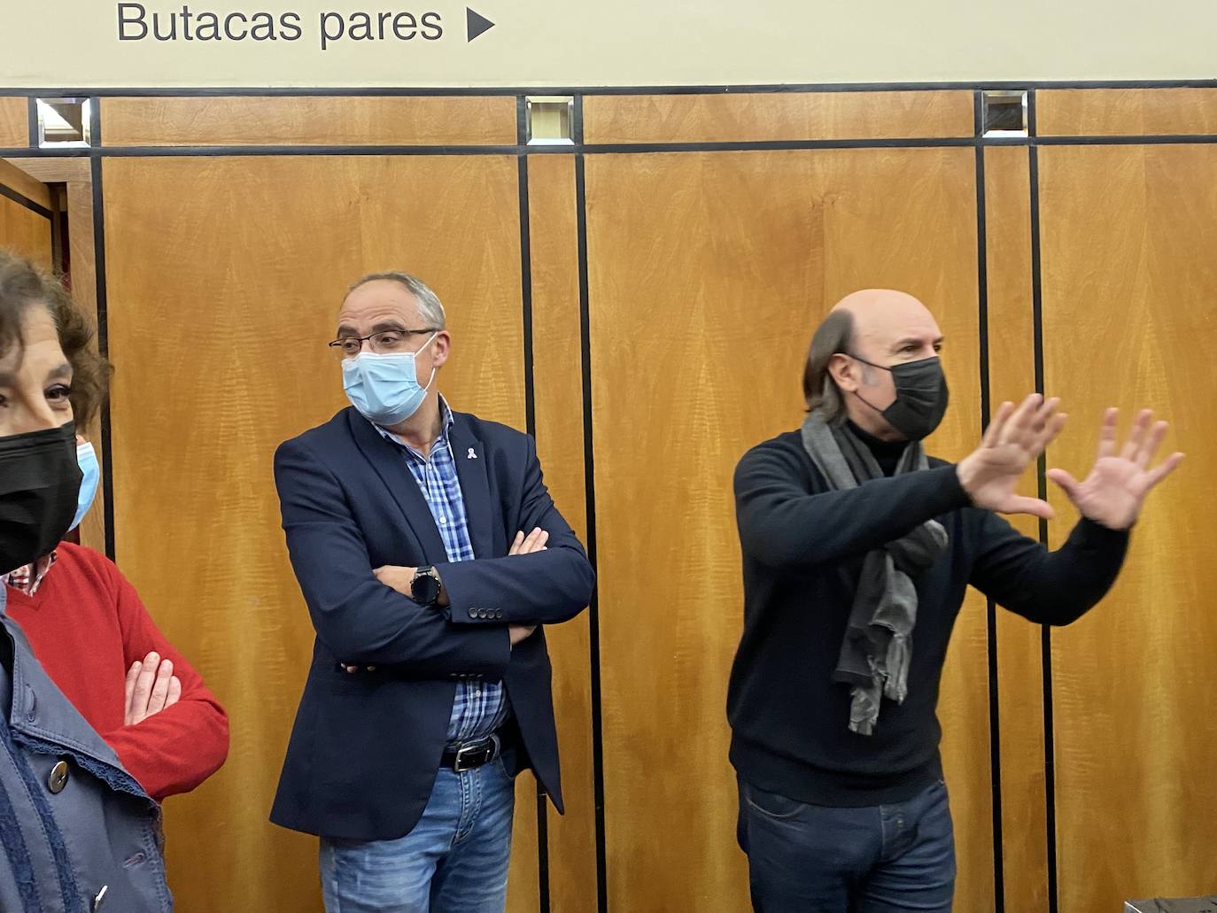 Carlos Núñez 'deja huella' en Ponferrada