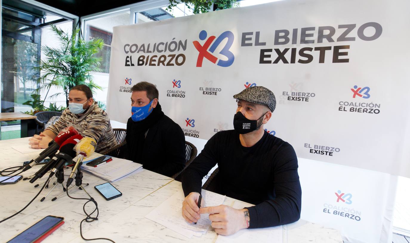 Presentación de la coalición electoral Coalición por el Bierzo - El Bierzo Existe